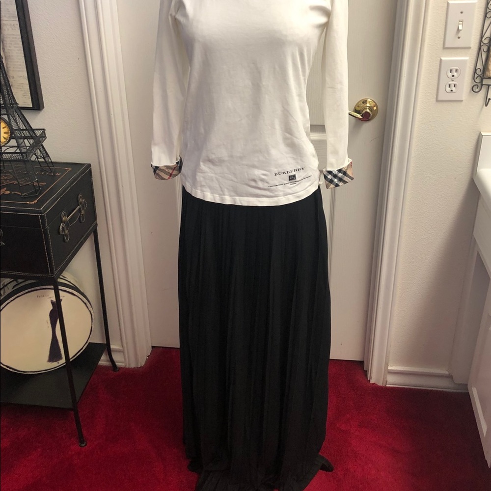 J Crew Maxi Pleated Skirt